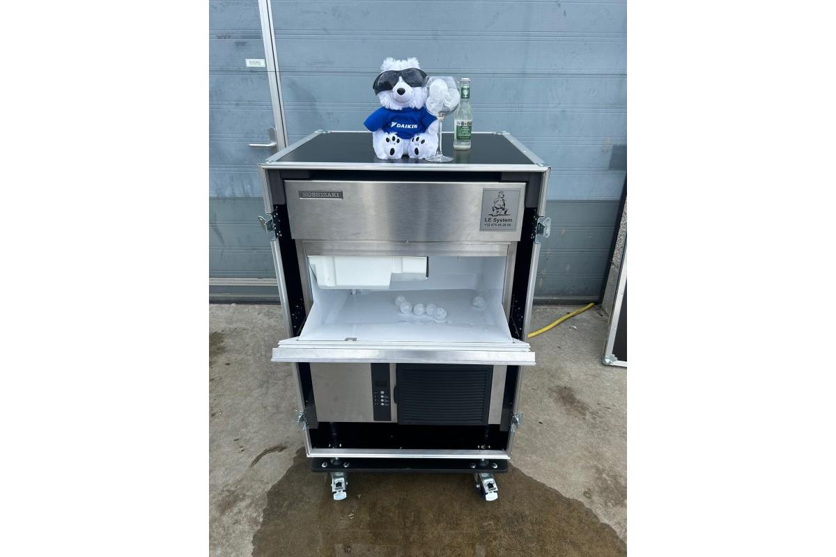 Hoshizaki bal ijsmachine met bunker - Koelwagenverhuur - LE System